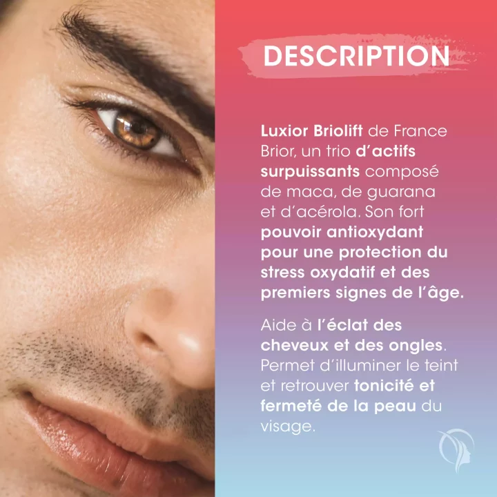 Description du complément alimentaire Luxior Briolift France Brior
