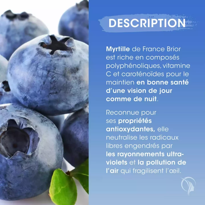 Description du complément alimentaire Myrtille France Brior