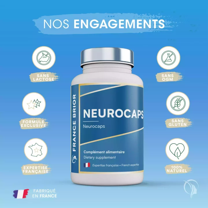 Engagements du complément alimentaire Neurocaps France Brior