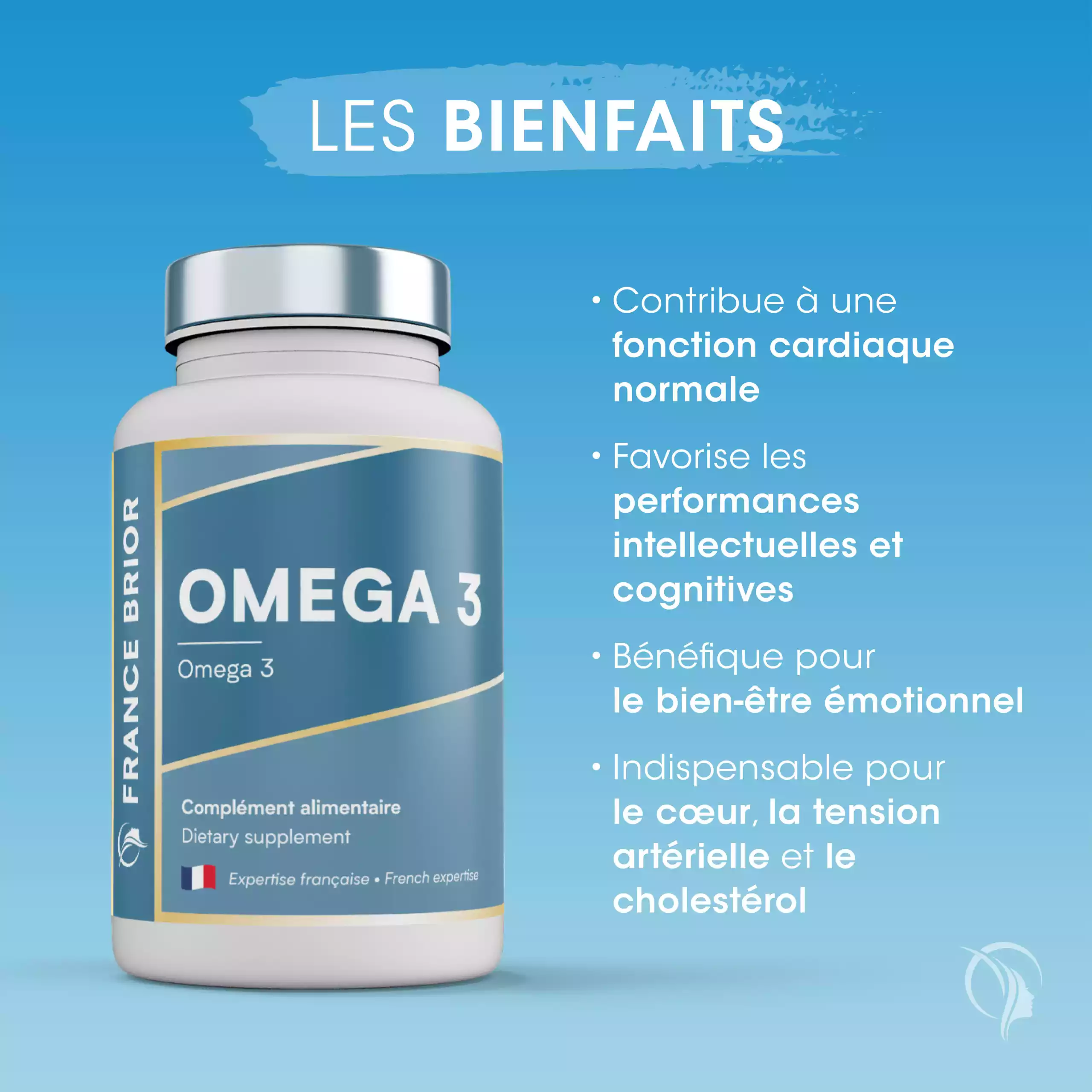 Omega 3 France Brior  Complément alimentaire bien-être