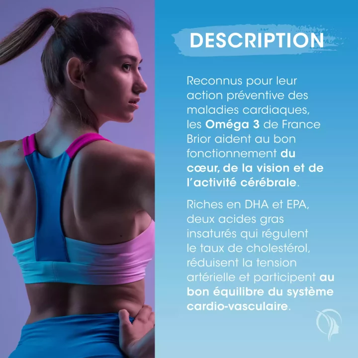 Description du complément alimentaire Omega 3 France Brior
