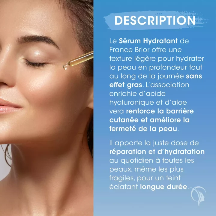 Description du cosmétique Sérum hydratant France Brior