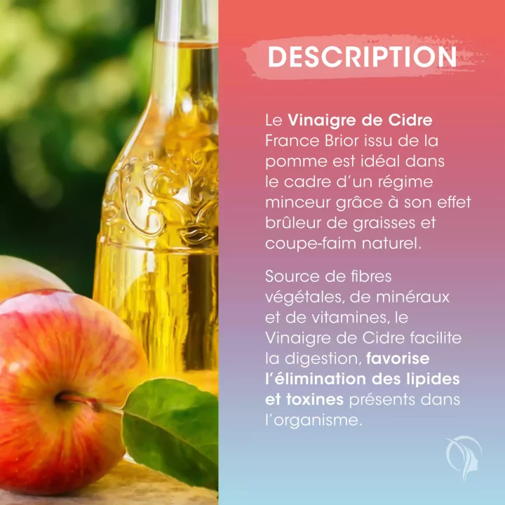 Description du complément alimentaire Vinaigre de Cidre France Brior