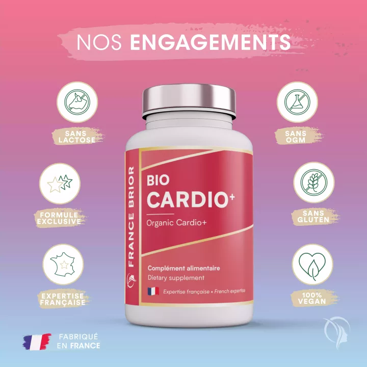 Engagements du complément alimentaire Cardio+ France Brior